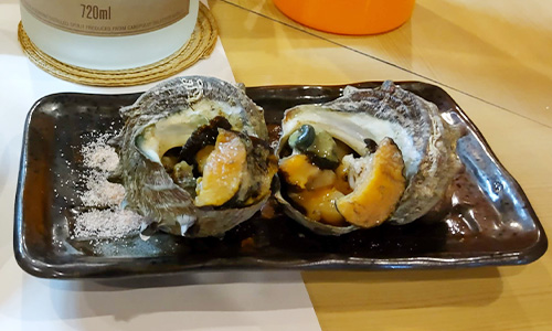 サザエの壺焼き